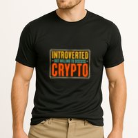Introverted but Willing to Discuss Crypto Cooling Performance Crew T-Shirt