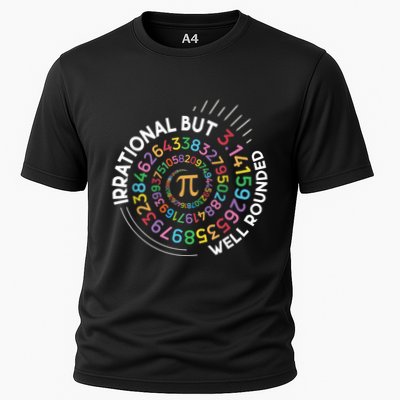 Irrational But Well Rounded Pi Day Math Teacher Student Geek Performance Shirt