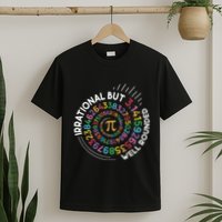 Irrational But Well Rounded Pi Day Math Teacher Student Geek T-Shirt