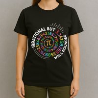 Irrational But Well Rounded Pi Day Math Teacher Student Geek T-Shirt