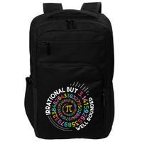 Irrational But Well Rounded Pi Day Math Teacher Student Geek Impact Tech Backpack