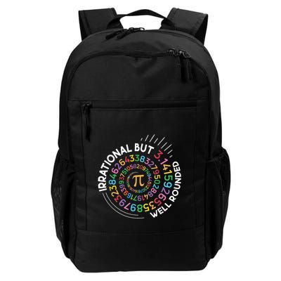 Irrational But Well Rounded Pi Day Math Teacher Student Geek Backpack