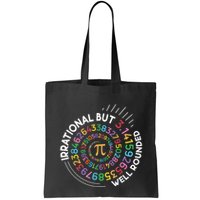 Irrational But Well Rounded Pi Day Math Teacher Student Geek Bag