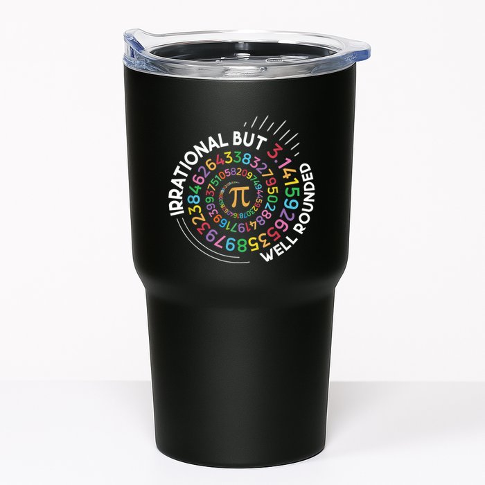 Irrational But Well Rounded Pi Day Math Teacher Student Geek Tumbler
