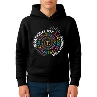 Irrational But Well Rounded Pi Day Math Teacher Student Geek Kids Hoodie
