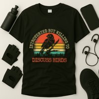 Introverted But Willing To Discuss Birds Gift T-Shirt