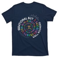 Irrational But Well Rounded Pi Day Math Teacher Student Geek T-Shirt