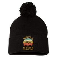 Introverted But Willing To Discuss Jesus Christian Pom Pom 12in Knit Beanie