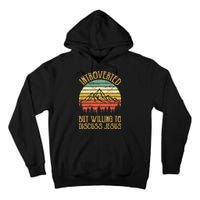Introverted But Willing To Discuss Jesus Christian Tall Hoodie