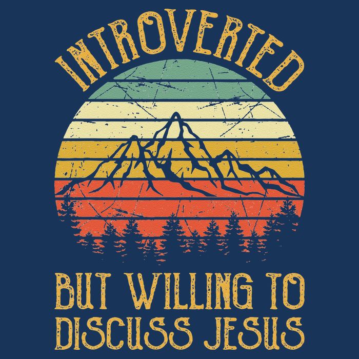 Introverted But Willing To Discuss Jesus Christian Infant Baby Jersey Bodysuit