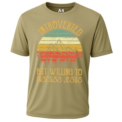 Introverted But Willing To Discuss Jesus Christian Performance Shirt