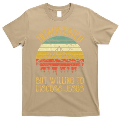 Introverted But Willing To Discuss Jesus Christian T-Shirt