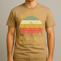 Introverted But Willing To Discuss Jesus Christian T-Shirt