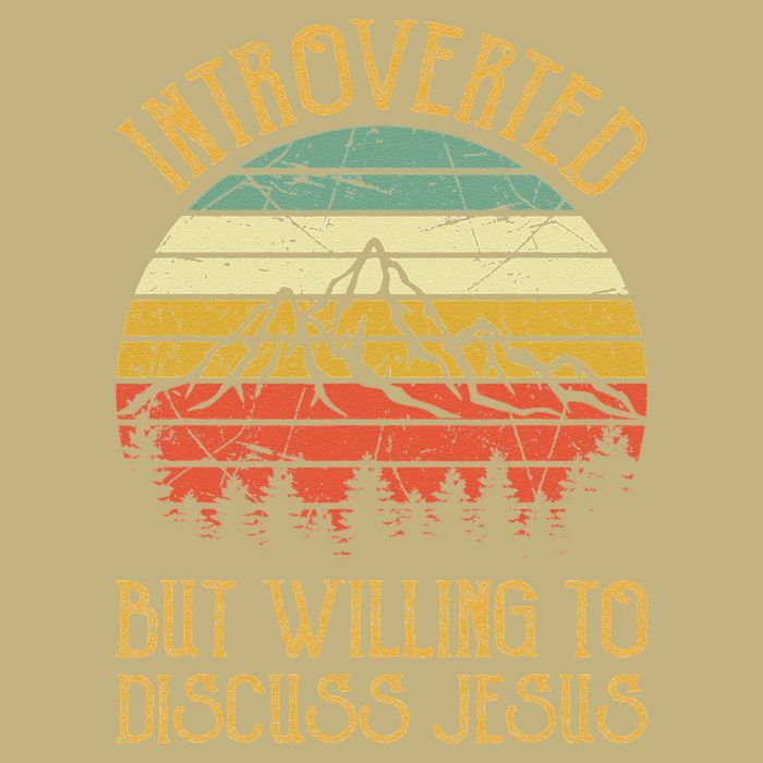 Introverted But Willing To Discuss Jesus Christian T-Shirt
