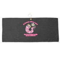 It Burns When I Pee But I'm Being Really Brave About It Large Microfiber Waffle Golf Towel