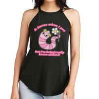It Burns When I Pee But I'm Being Really Brave About It Women's Perfect Tri Rocker Tank