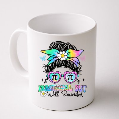 Irrational But Well Rounded Pi Day Math Happy Pi Day Girl Coffee Mug