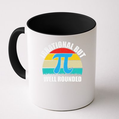 Irrational But Well Rounded Funny Pi Day Coffee Mug