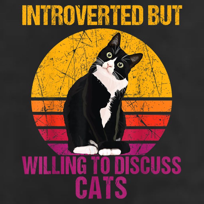 Introverted But Willing To Discuss Cats Beanie