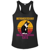 Introverted But Willing To Discuss Cats Ladies PosiCharge Competitor Racerback Tank