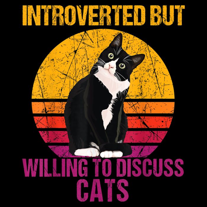 Introverted But Willing To Discuss Cats Wool Snapback Cap