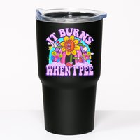 It Burns When I Pee Funny Sarcastic Ironic Inappropriate Tumbler