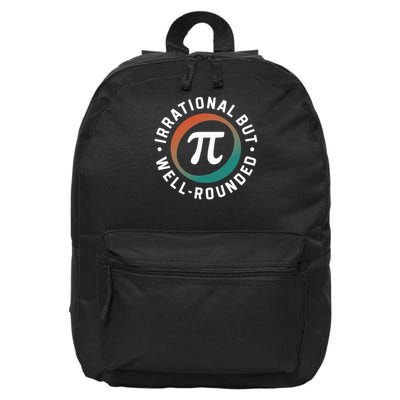 Irrational But Well Rounded Math Teacher Pi Day 16 in Basic Backpack