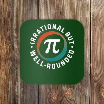 Irrational But Well Rounded Math Teacher Pi Day Coaster