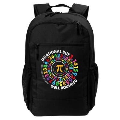 Irrational But Well Rounded Pi Day Math Teachers Students Daily Commute Backpack