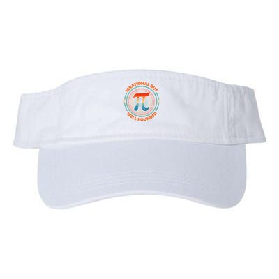 Irrational But Well Rounded Pi Day Math Teachers Students Valucap Bio-Washed Visor