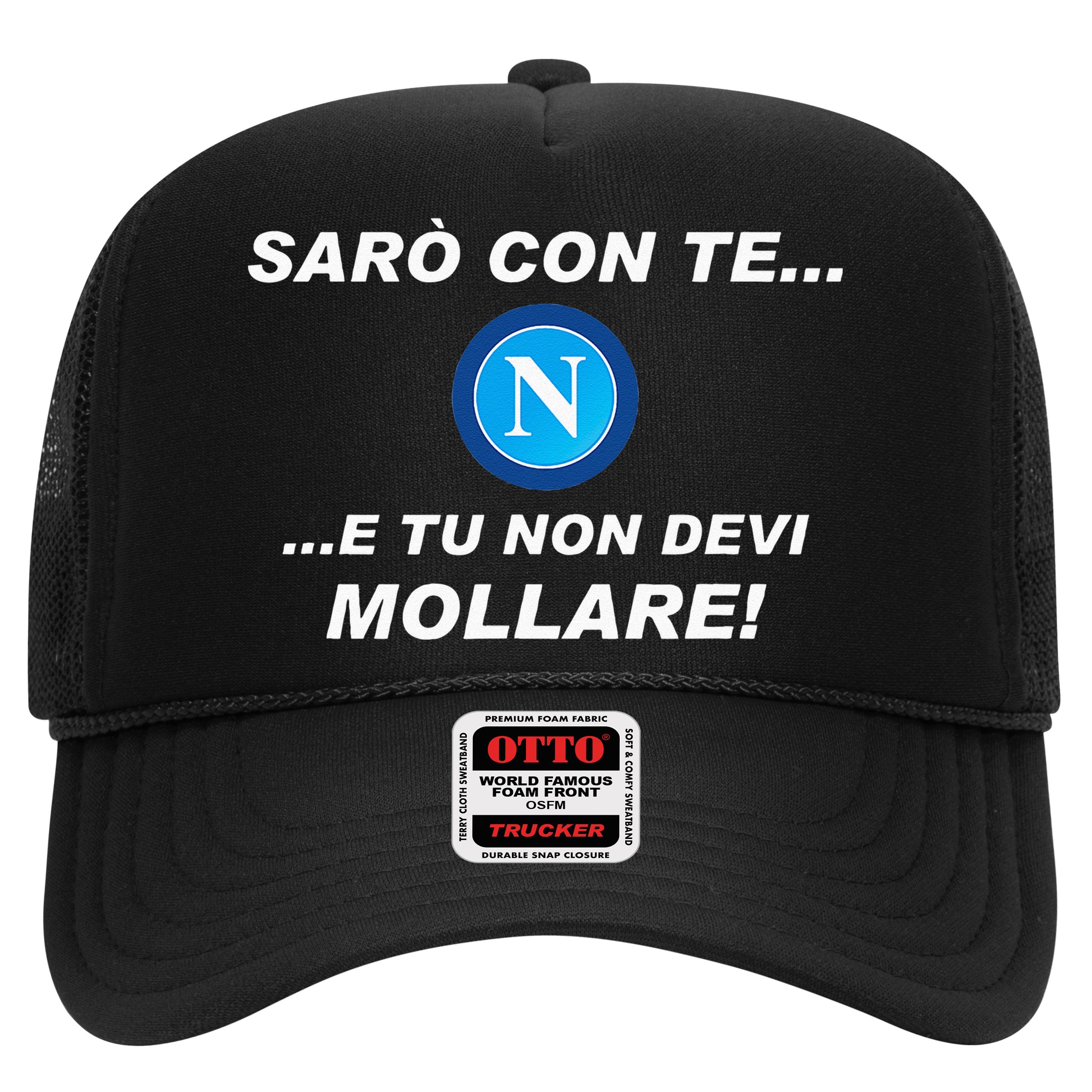 Ill Be With You Gift For Fans Football Team Napoli Hat