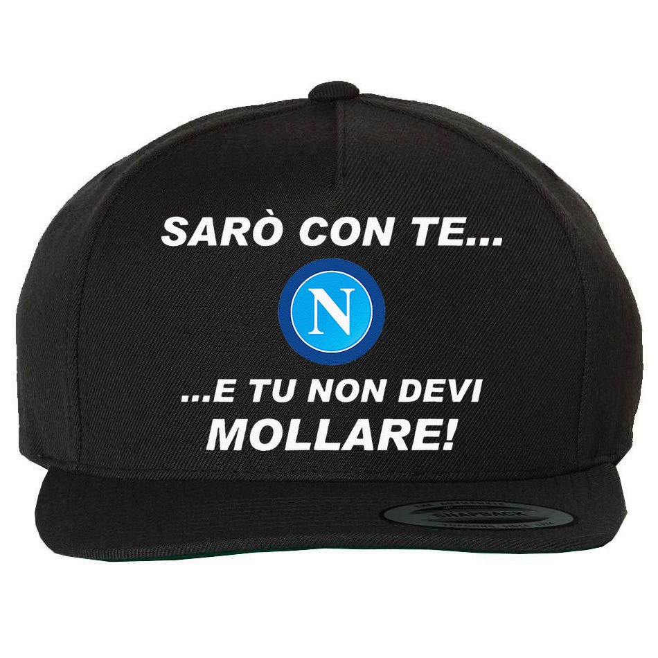 Ill Be With You Gift For Fans Football Team Napoli Wool Snapback Cap