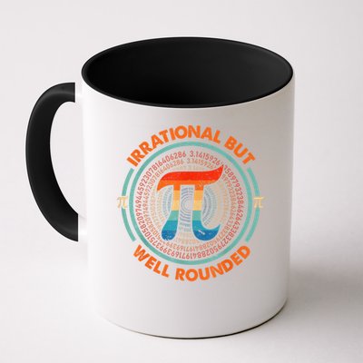 Irrational But Well Rounded Pi Day Math Teachers Students Coffee Mug