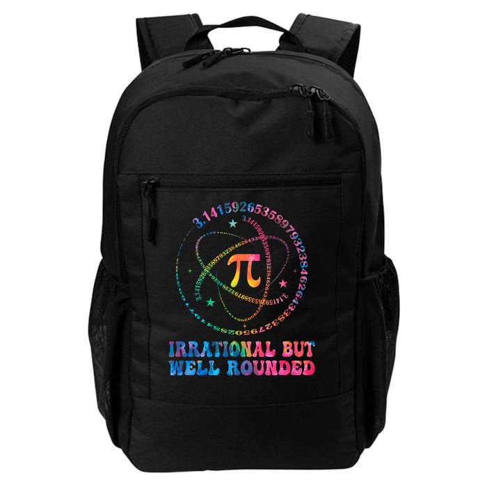 Irrational But Well Rounded Pi Day Math Geek Teacher Student Daily Commute Backpack