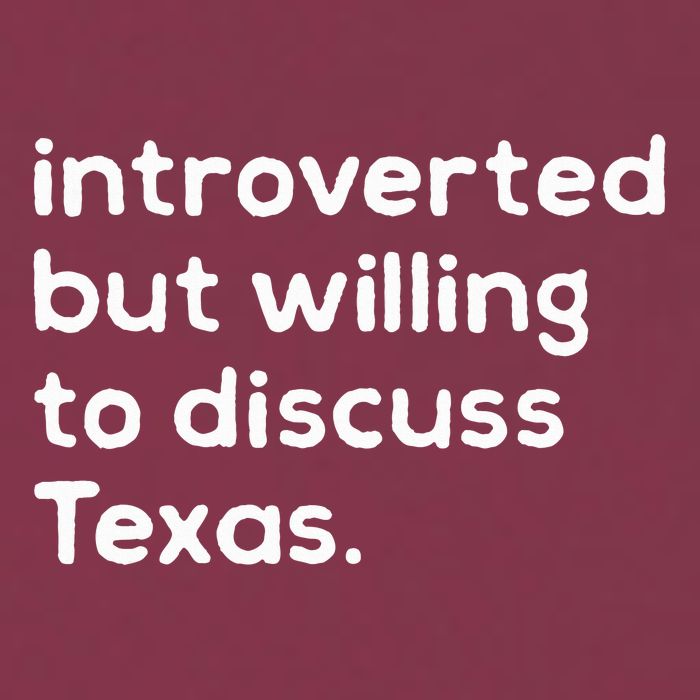 Introverted But Willing To Discuss Texas Funny Native Texan 16oz Travel Tumbler