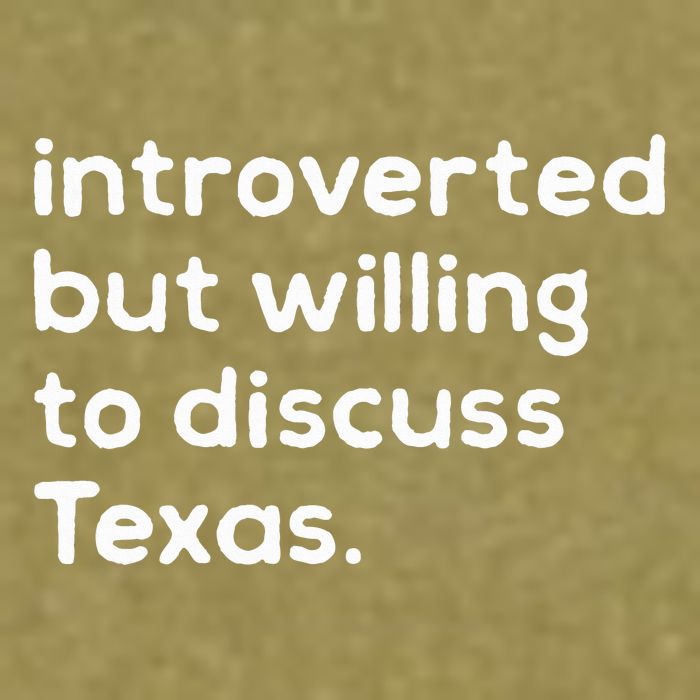 Introverted But Willing To Discuss Texas Funny Native Texan Garment-Dyed Women's Muscle Tee