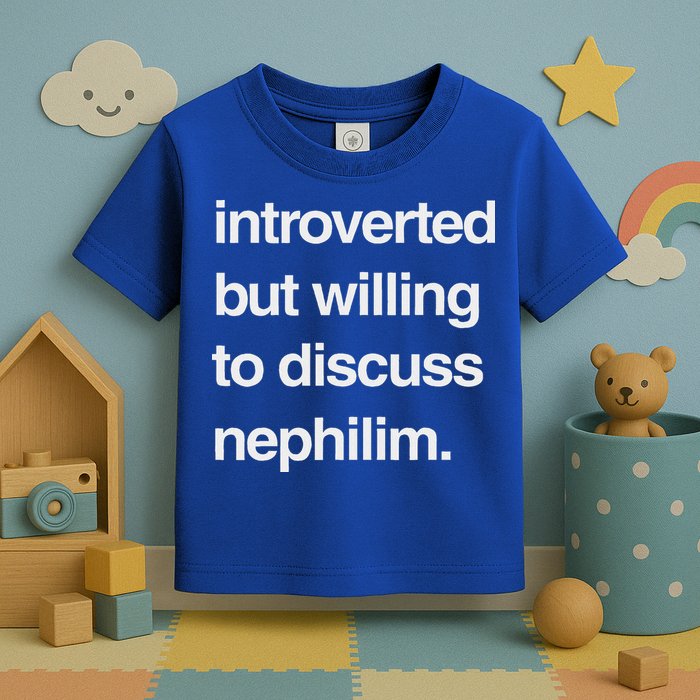 Introverted But Willing To Discuss Nephilim Toddler T-Shirt