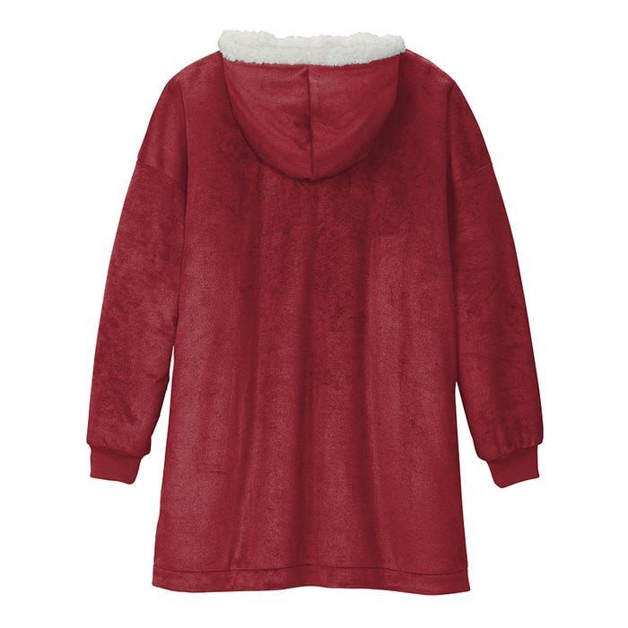 Introverted But Willing To Discuss True Crime Hooded Wearable Blanket