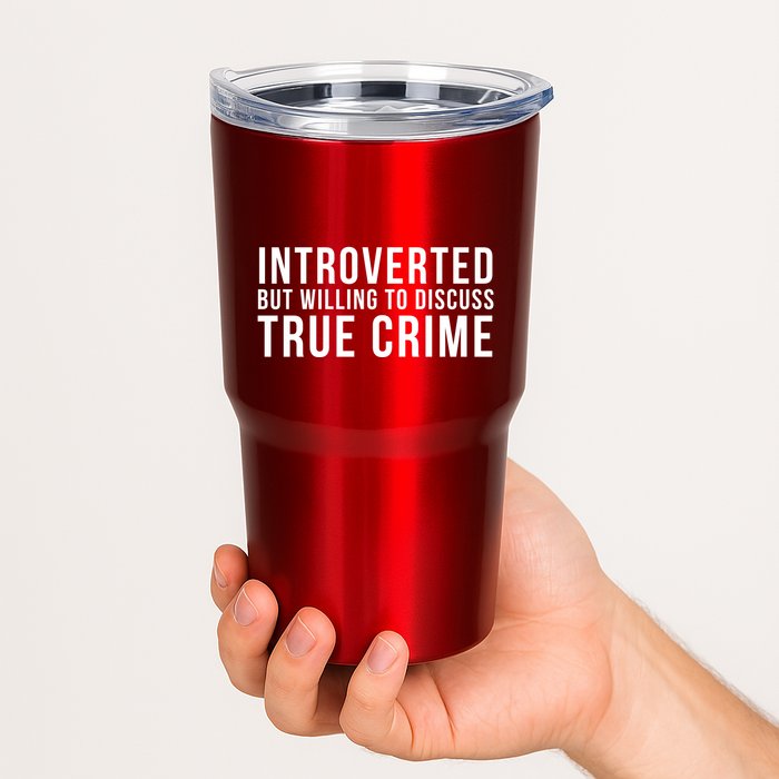 Introverted But Willing To Discuss True Crime Tumbler