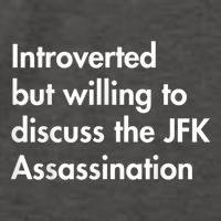 Introverted But Willing To Discuss The Jfk Assassination Vector Backpack