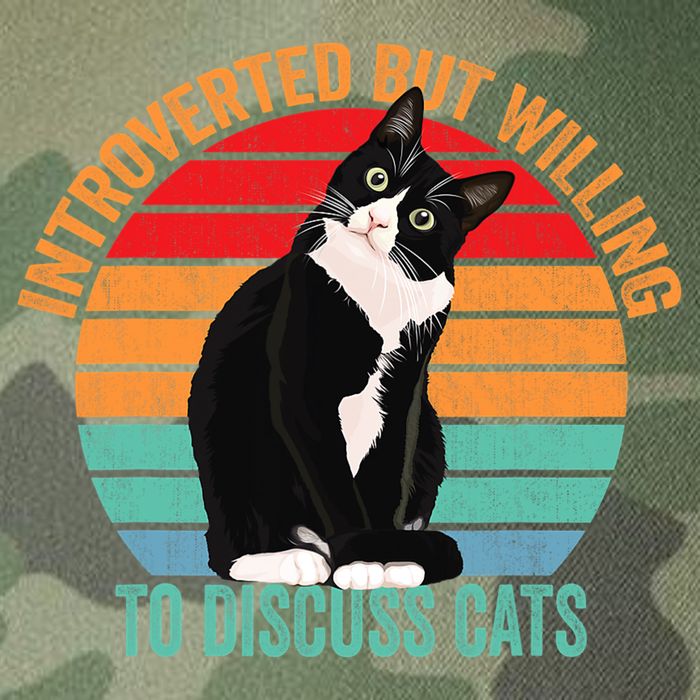 Introverted But Willing To Discuss Cats Introverted Cat Legacy Tie Dye Trucker Hat