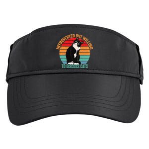 Introverted But Willing To Discuss Cats Introverted Cat Adult Drive Performance Visor