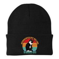 Introverted But Willing To Discuss Cats Introverted Cat Beanie