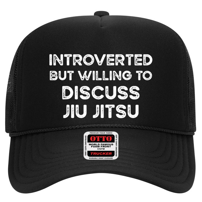 Introverted But Willing To Discuss JiuJitsu Trucker Hat
