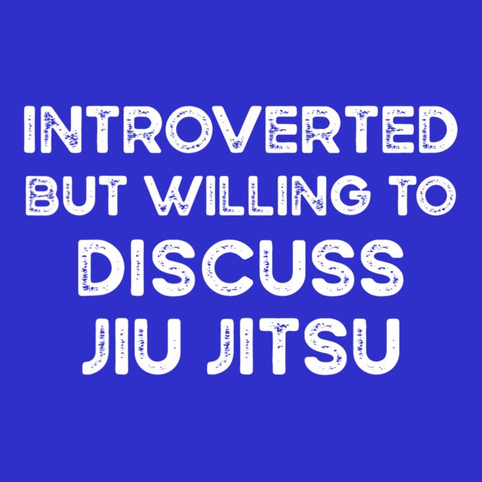 Introverted But Willing To Discuss JiuJitsu Hoodie