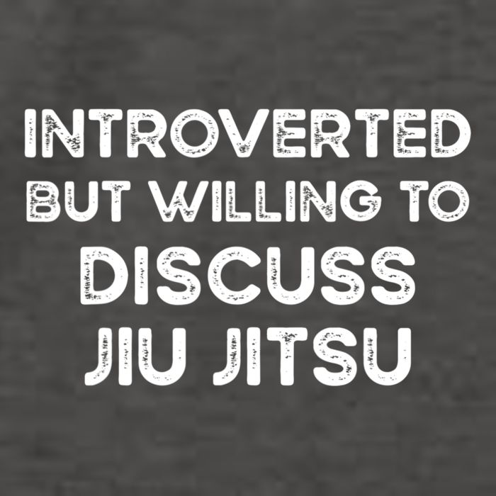 Introverted But Willing To Discuss JiuJitsu Vector Backpack