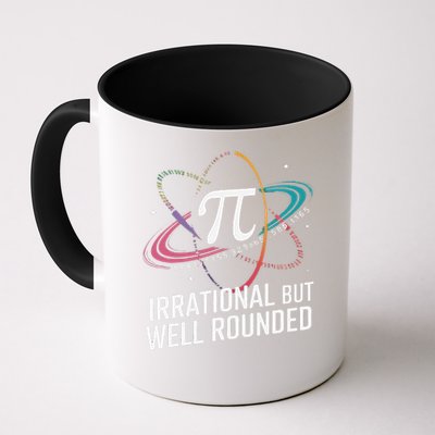 Irrational But Well Rounded Pi Day Math Teacher Student Coffee Mug