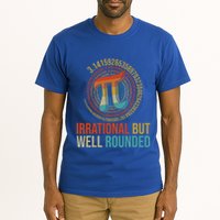 Irrational But Wellrounded Pi Digits Tall T-Shirt