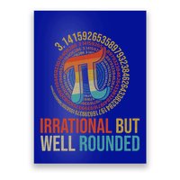 Irrational But Wellrounded Pi Digits Poster