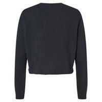 Introverted But Willing To Discuss Dogs Cropped Pullover Crew